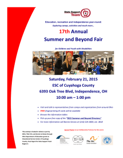 17th Annual Summer and Beyond Fair