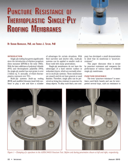 INTRODUCTION Single-ply roofing has grown significantly