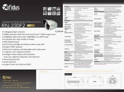 2 Megapixel Intelligent IR Network CamerarRN-230F2