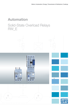 Automation Solid-State Overload Relays RW_E