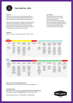 Atsisiųsti studijų programą ir tvarkara&scaron;tį