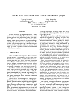 ai.mit.edu - Personal Robots Group