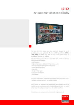 :Product specifications