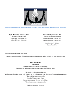 2015 WMC Nordic Championships Info