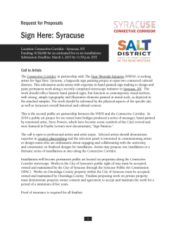 download the full RFP - Connective Corridor