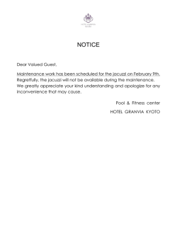 NOTICE - Hotel Granvia Kyoto