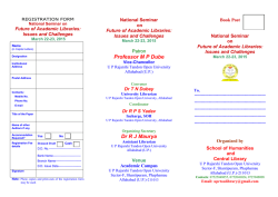 Professor M P Dube Dr R J Maurya