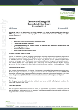 For personal use only