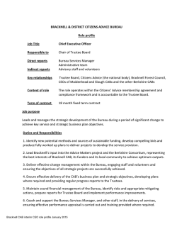 Job Description and Person Specification (click to open)