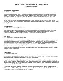 here - University of Manitoba