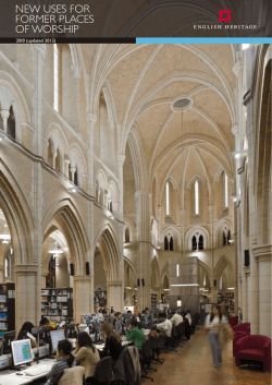 New Uses for Former Places of Worship