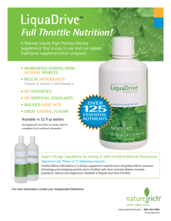 LiquaDriveTM - NatureRich.net