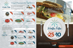 A Culinary Celebration