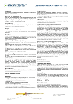 Usefill SmartTrack X7&trade; Rotary NiTi Files