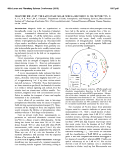 MAGNETIC FIELDS IN THE LATE