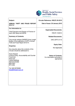 HSC(F) - Department of Health, Social Services and Public Safety