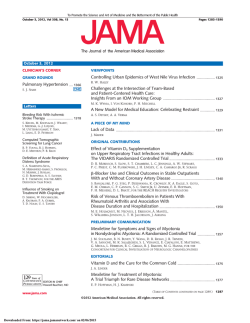 Pulmonary Hypertension .... 1366 Controlling Urban