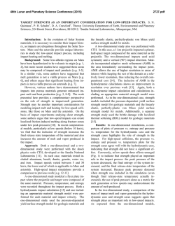 Target Strength as an Important Consideration for Low