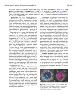 Further Oxygen Isotope Measurements for Two Cometary Impact