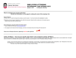 Internship Fair - Northern Illinois University
