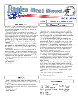 Newsletter - Davison Eagles