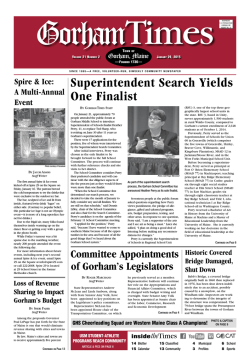 Gorham Times 1/29/15