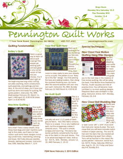 to view or print our updated February 2, 2015 Newsletter and Class