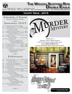 129-1 January/February - Wichita Scottish Rite