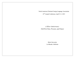 to download - North American Christian Foreign Language