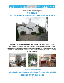THE NEUK, BALMERINO, BY NEWPORT-ON