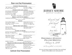 support our missionaries pray for our missionaries