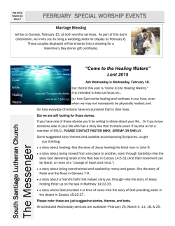 Download File - South Santiago Lutheran Church