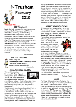 February - St. Michael The Archangel Church, Trusham