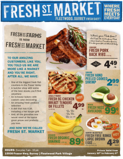 Surrey - Fresh St. Market