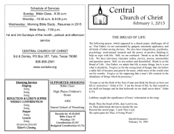 Bulletin February 1, 2015.pub