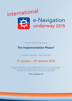 enav uway 2015 Draft Tech Prog