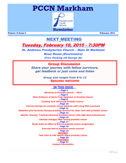 Newsletter - PCCN Markham