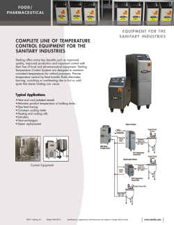 COMPLETE LINE OF TEMPERATURE CONTROL