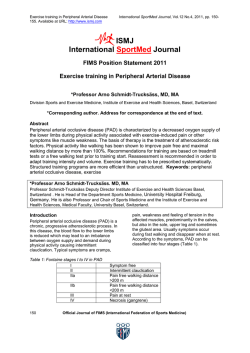 Probekapitel zu: &bdquo;Sporttherapie internistischer Krankheitsbilder&ldquo;