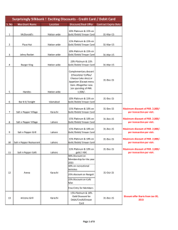 Surprisingly Silkbank ! Exciting Discounts