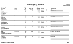 Mobile Home Tax Collection Book