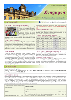 Chronique - Pays de LONGUYON