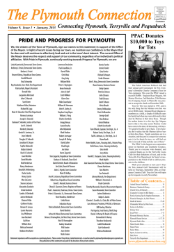 Connecting Plymouth, Terryville and Pequabuck