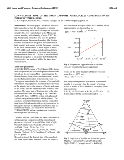 Low-Viscosity Zone of the Moon and Some Petrological Constrains