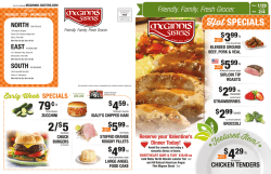 Weekly Specials - McGinnis Sisters