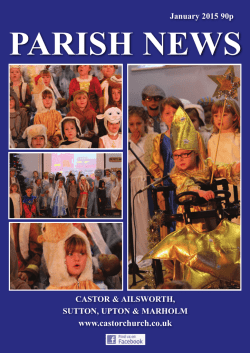PARISH NEWS - Benefice of Castor