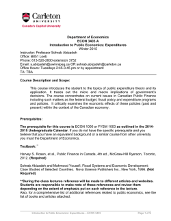 Section - Carleton University