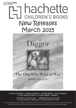 New Releases March 2015