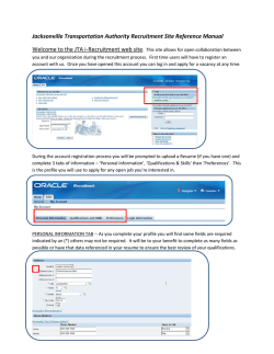i-Recruitment Reference Guide