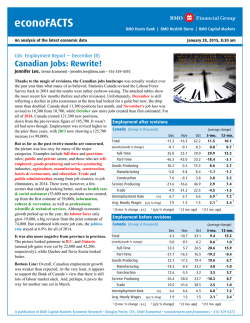 EconoFacts - BMO Nesbitt Burns